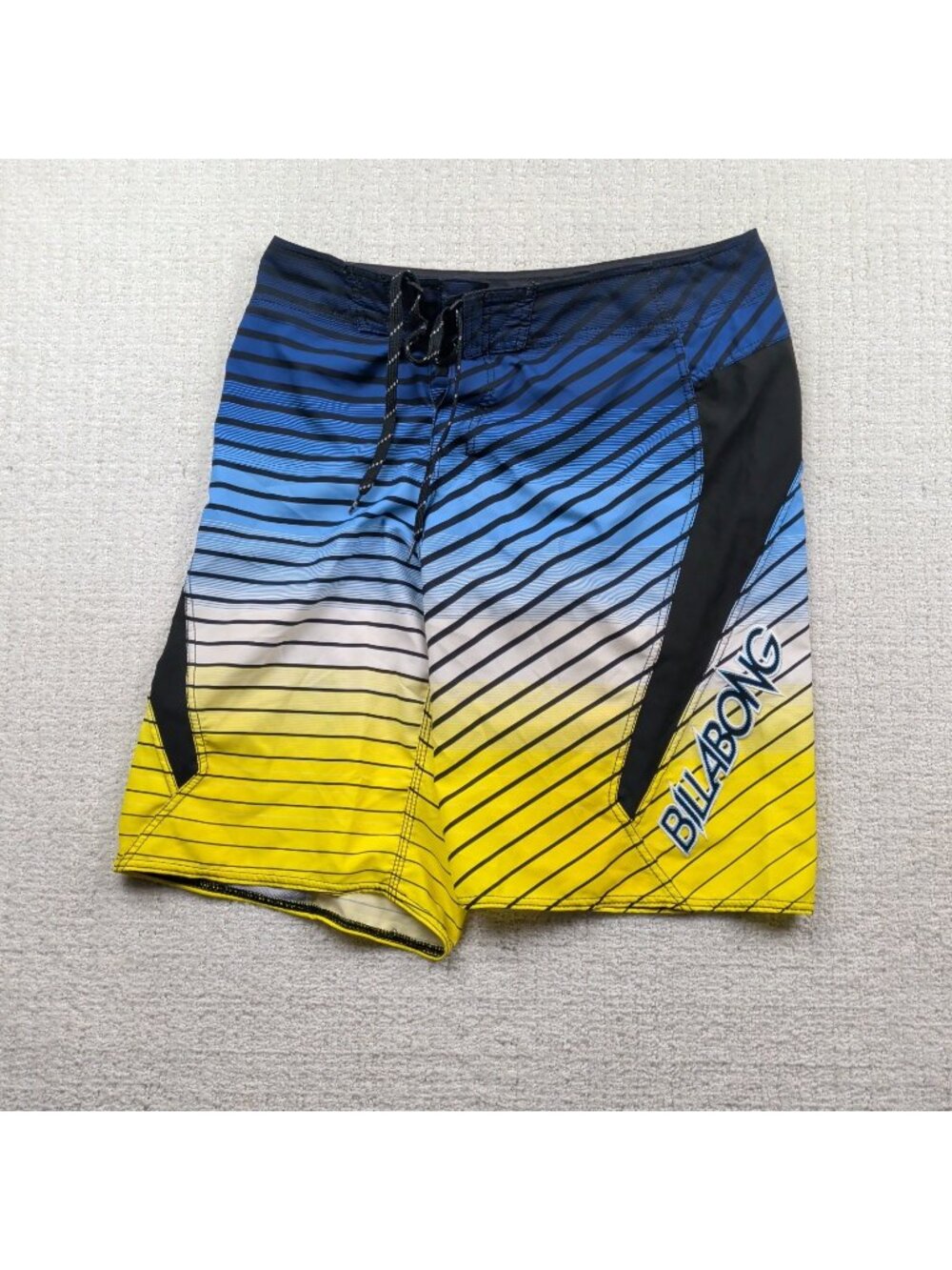 Billabong x Park Platinum x Quad Stretch Board Shorts Surf Swim Trunks Men Sz 34